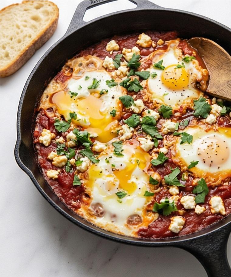 Shakshuka With Feta Recipe