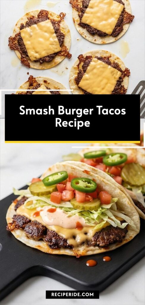 Smash Burger Tacos Recipe
