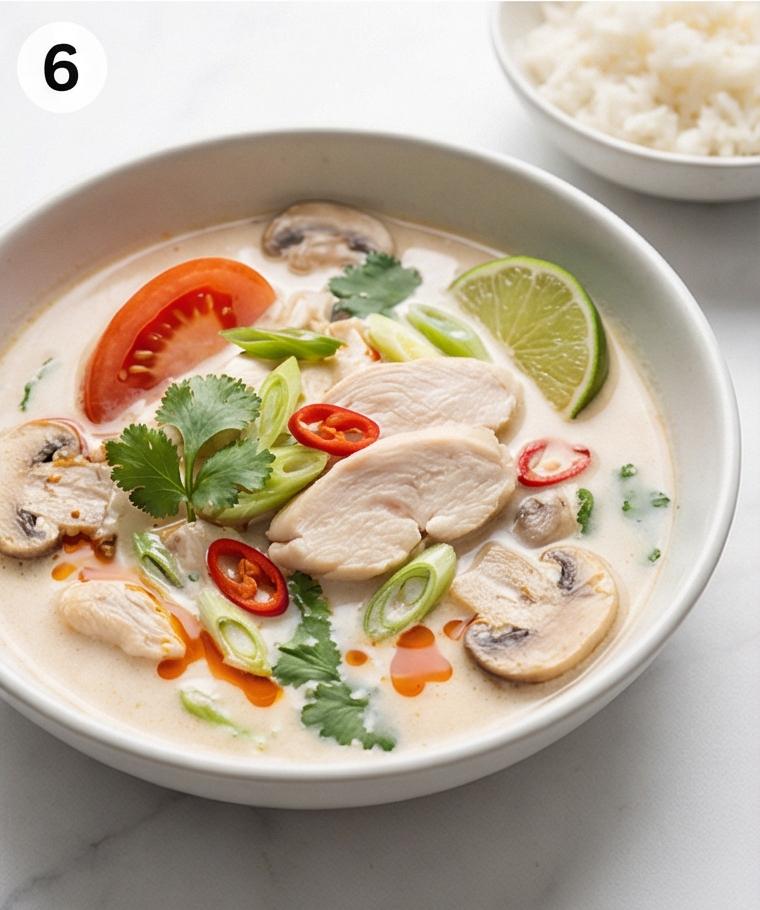 Spicy Thai Coconut Soup Recipe