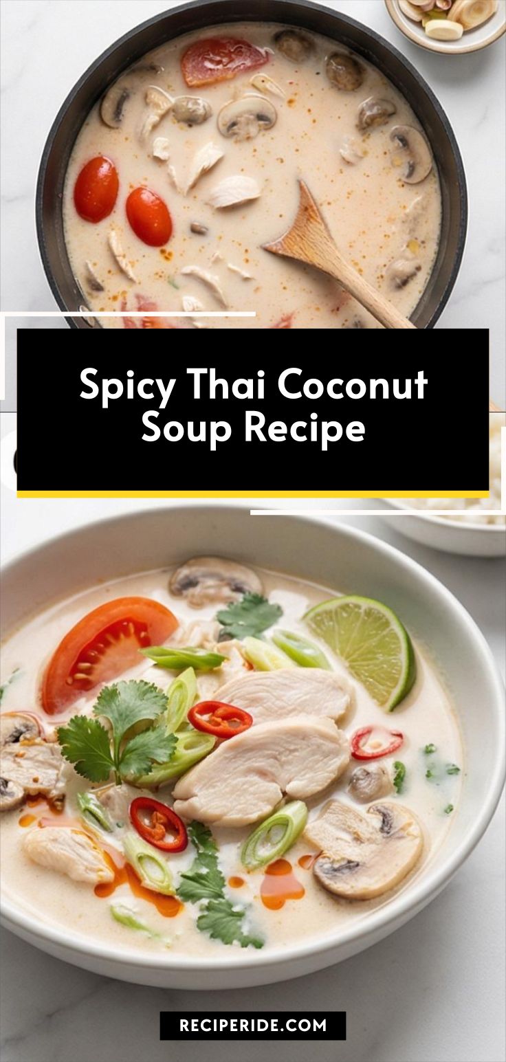 Spicy Thai Coconut Soup Recipe