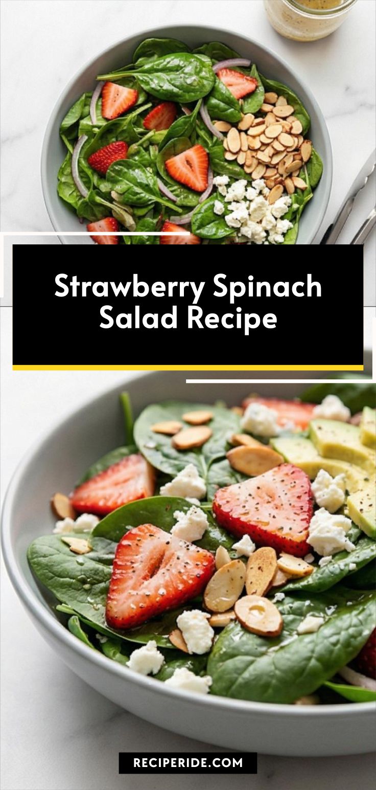 Strawberry Spinach Salad Recipe