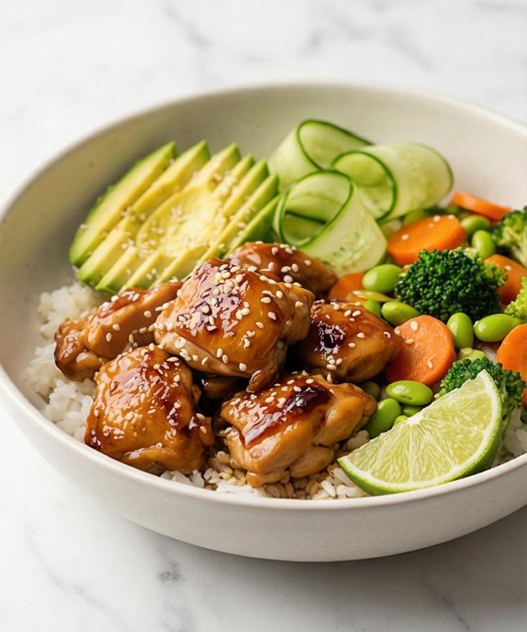 Teriyaki Chicken Bowls Recipe