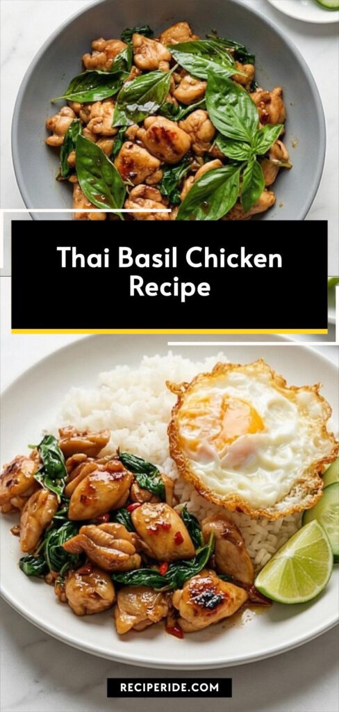 Thai Basil Chicken Recipe
