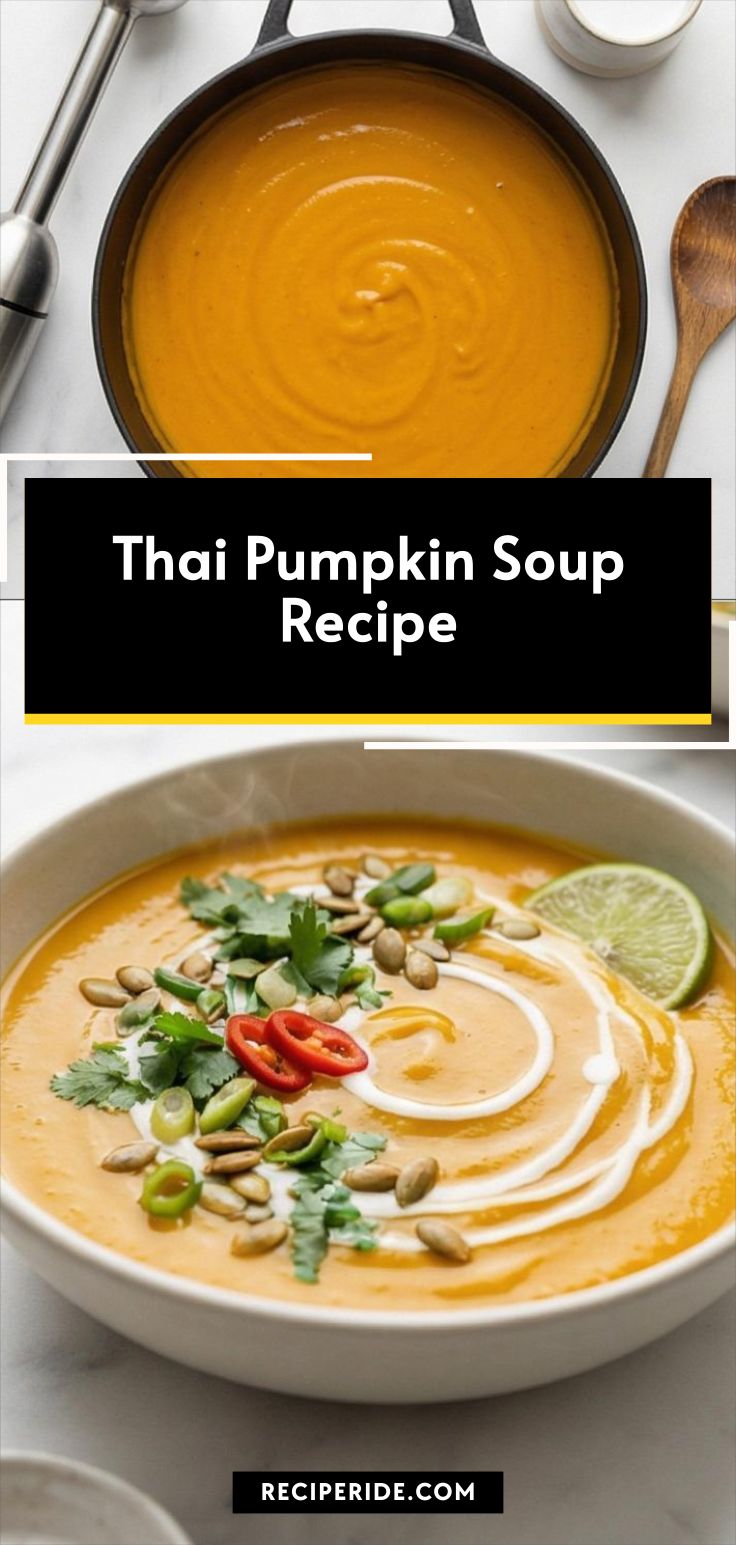 Thai Pumpkin Soup Recipe