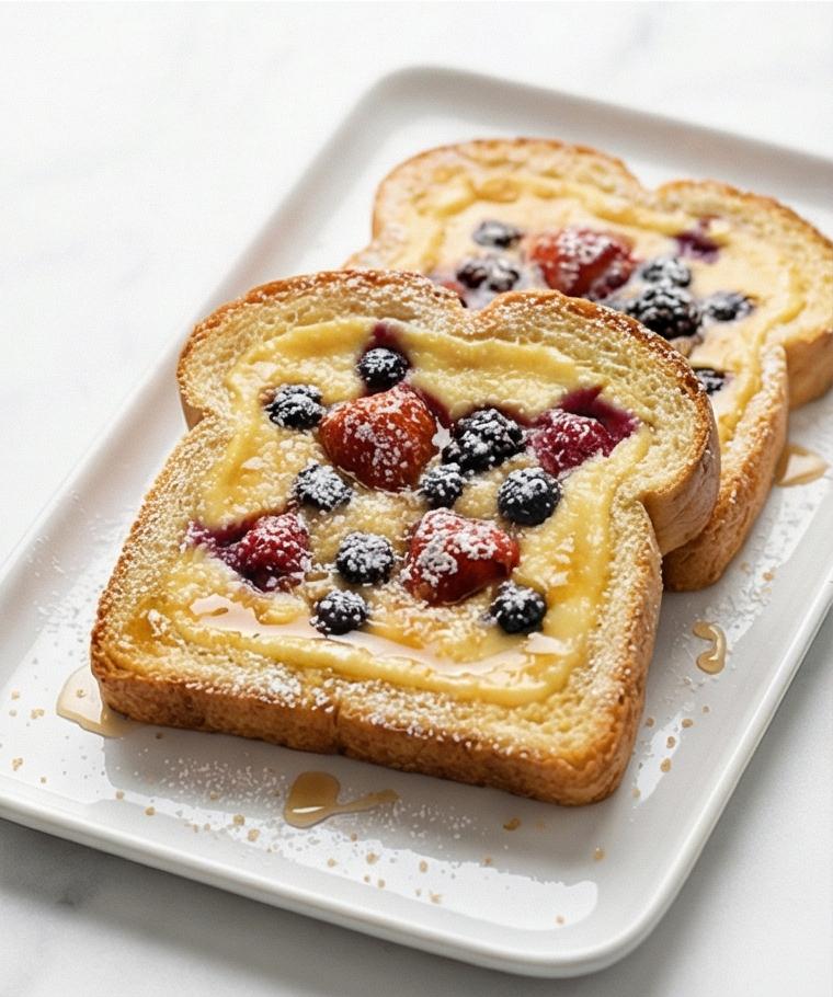 Viral Custard Toast Recipe