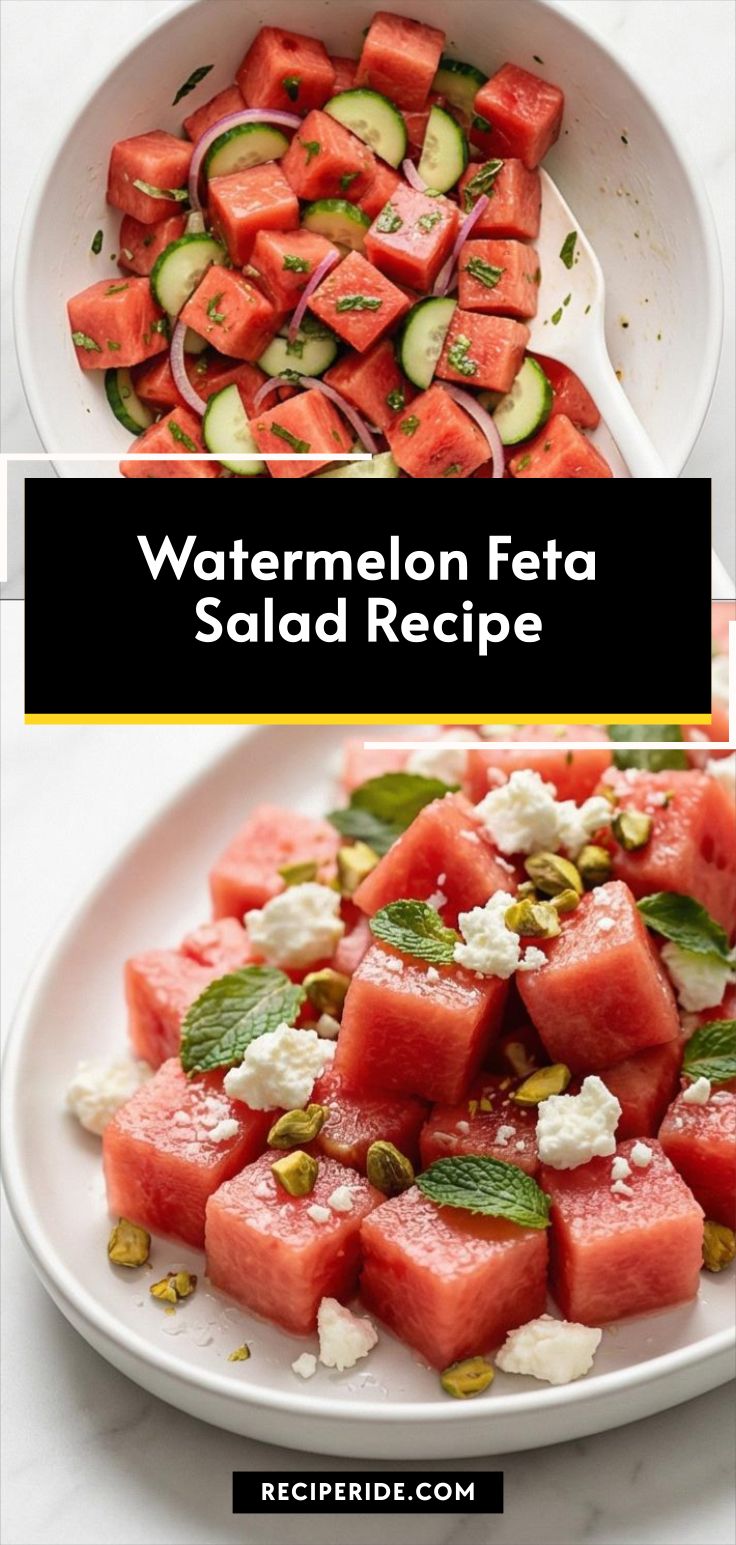 Watermelon Feta Salad Recipe
