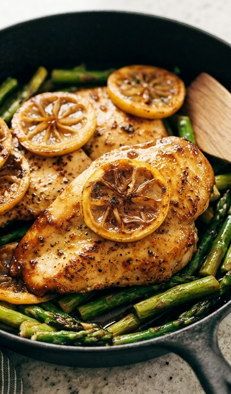 5-Ingredient-Lemon-Chicken-with-Asparagus-pin1