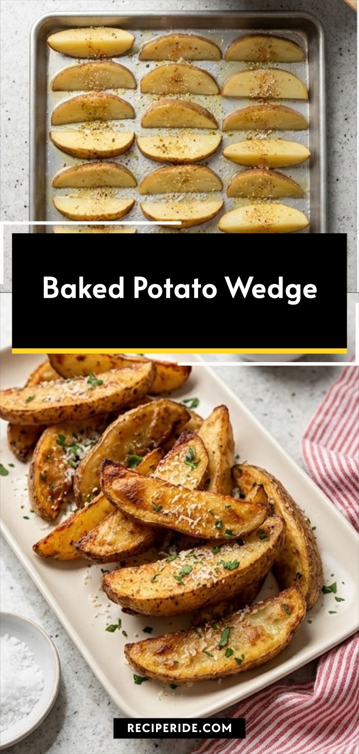 Baked Potato Wedge Recipe