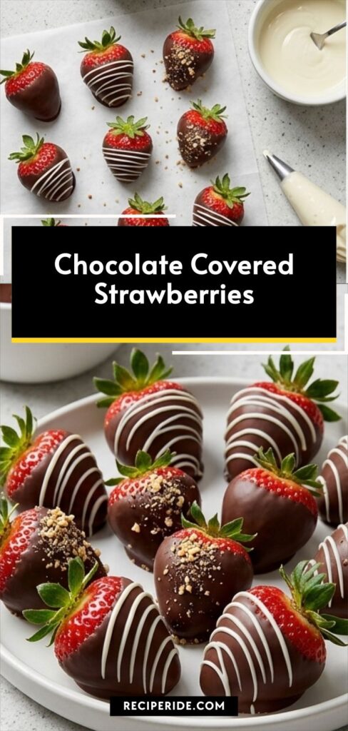 Chocolate Covered Strawberries Recipe