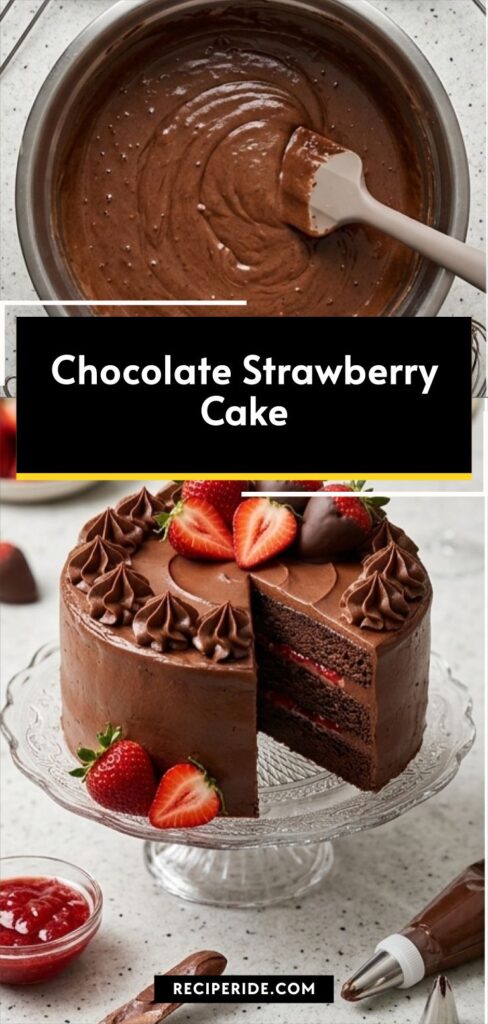 Chocolate Strawberry Cake