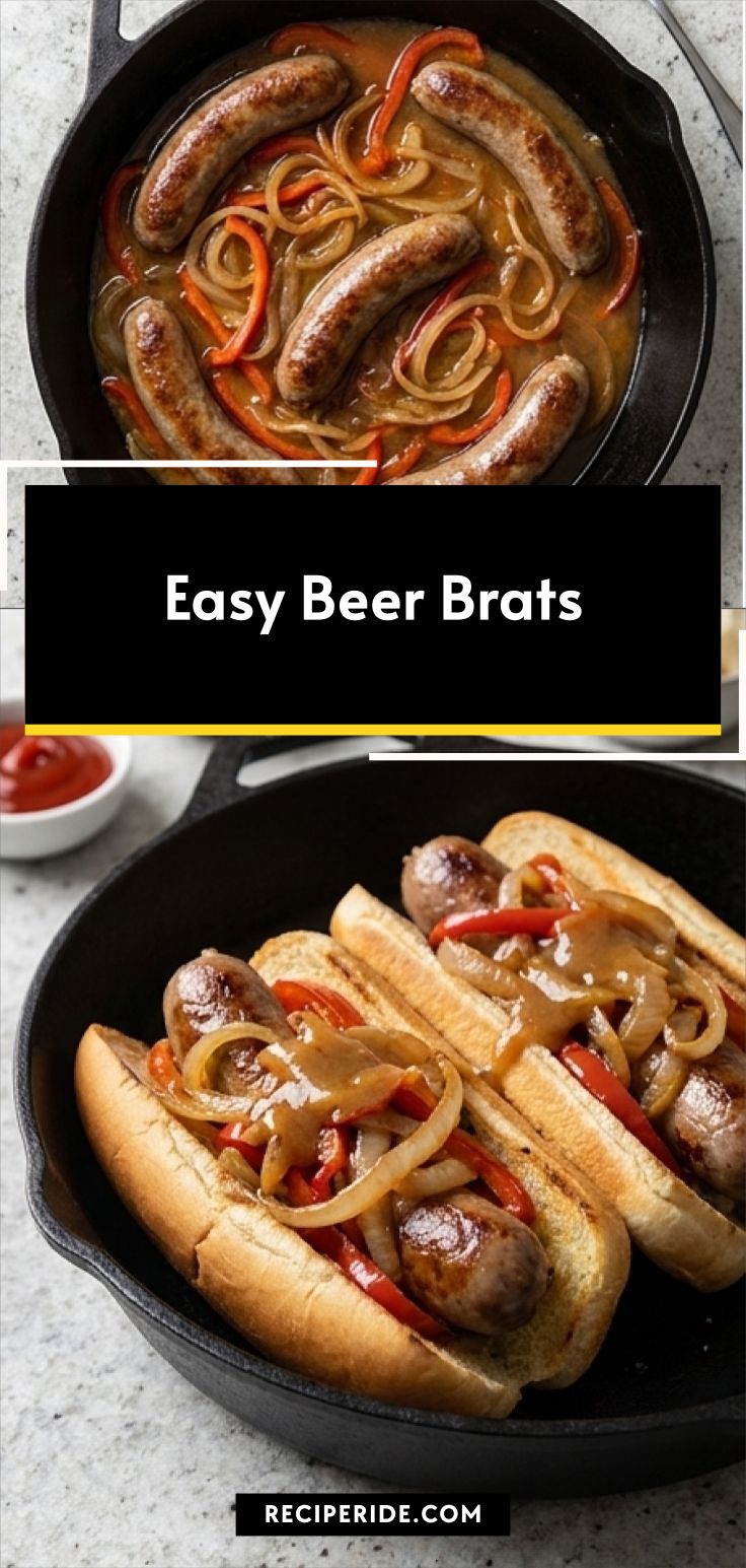 Easy Beer Brats