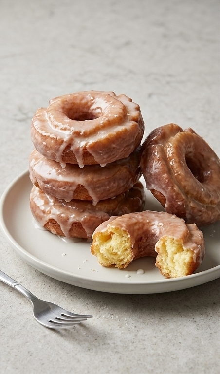 Glazed-Old-Fashioned-Donuts-pin1