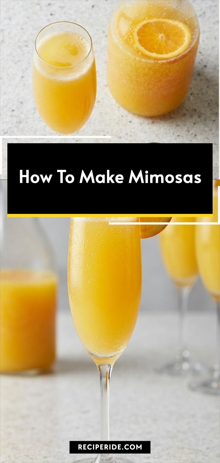 How To Make Mimosas