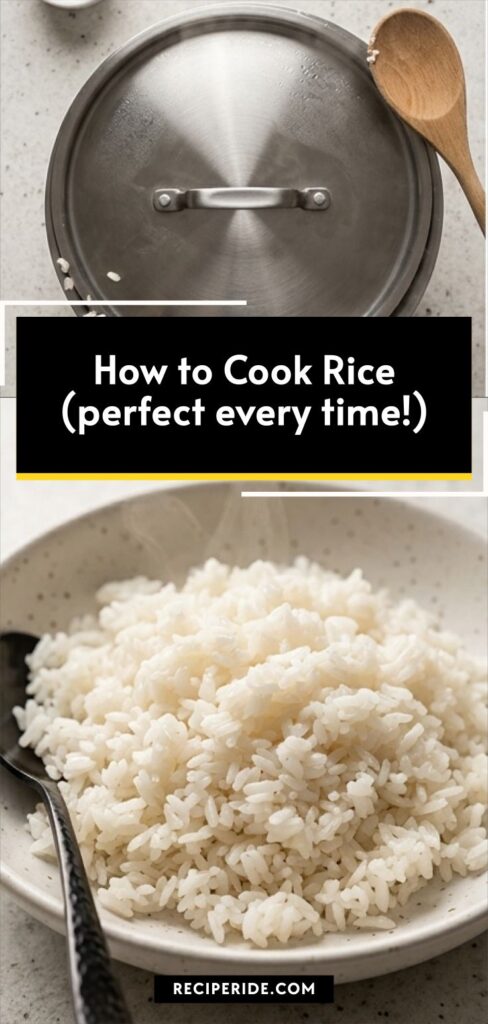 How to Cook Rice (perfect every time!)