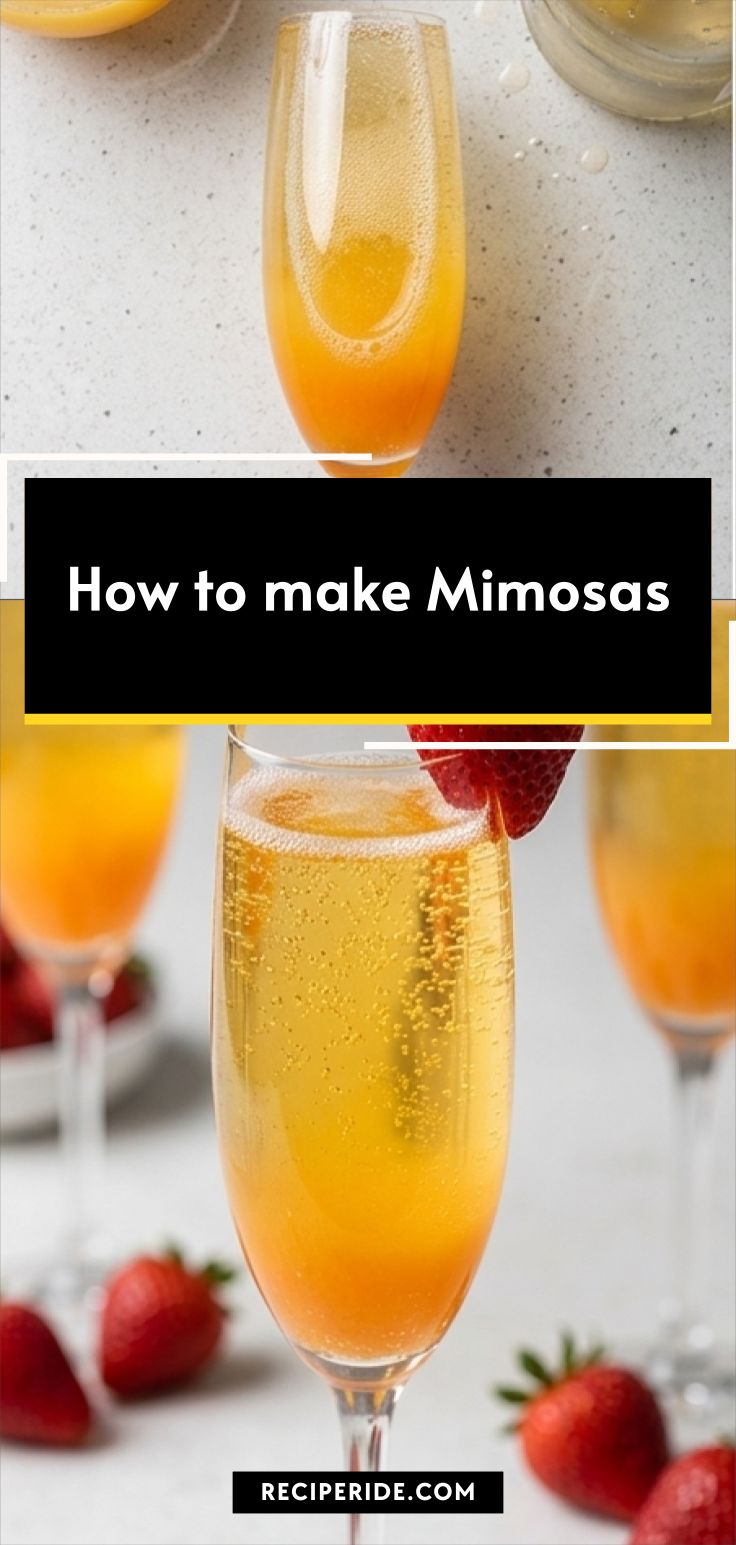 How to make Mimosas