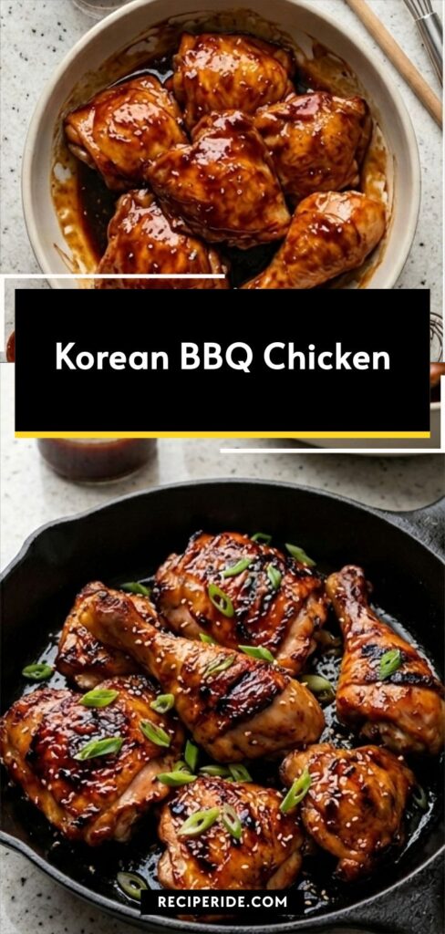 Korean BBQ Chicken Recipe