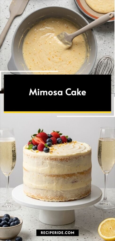 Mimosa Cake