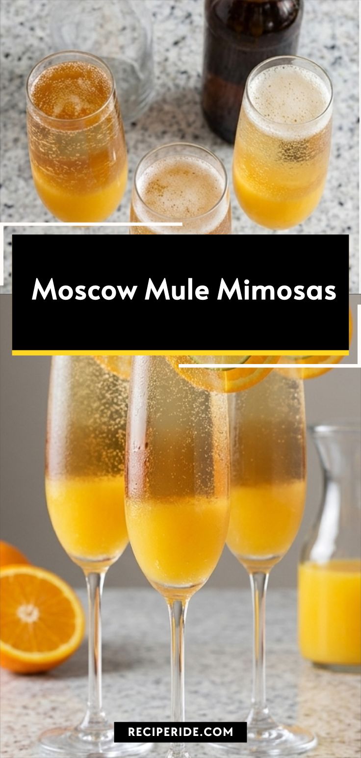 Moscow Mule Mimosas