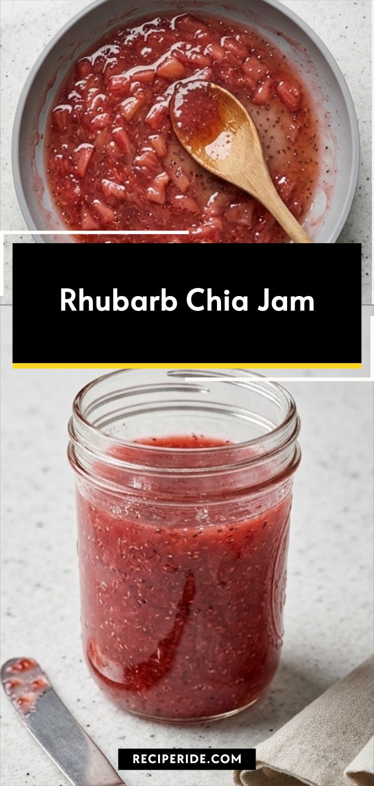 Rhubarb Chia Jam