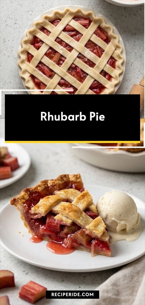 Rhubarb Pie