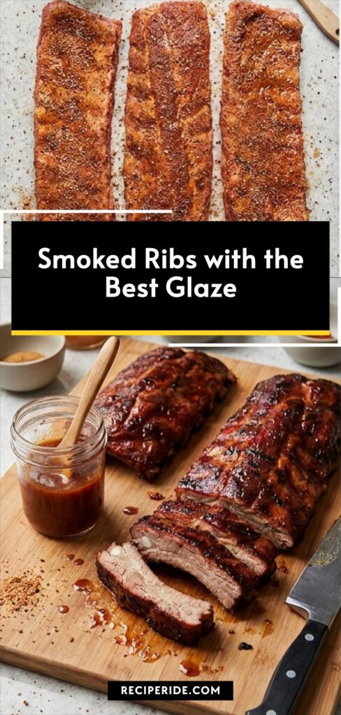 Smoked Ribs with the Best Glaze