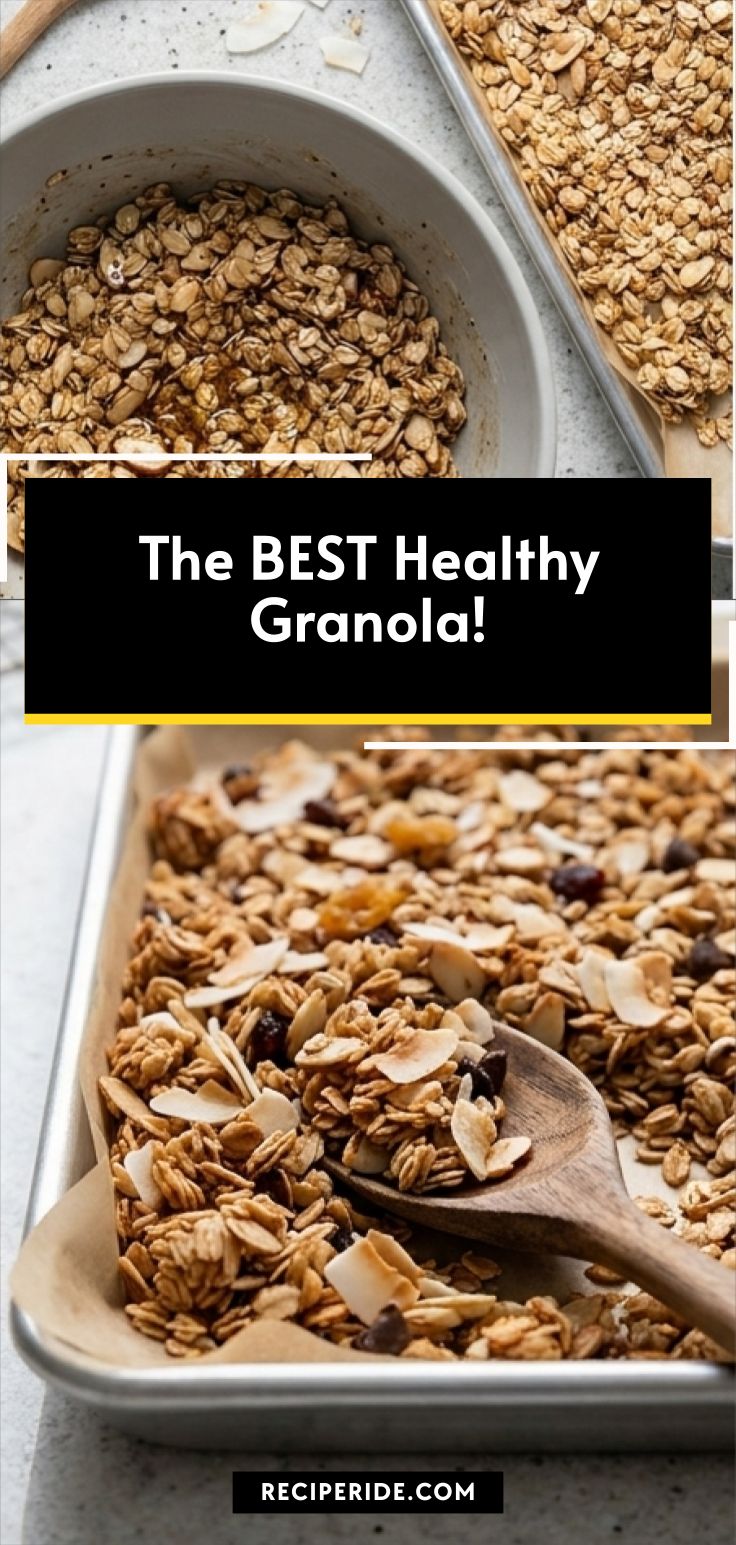 The BEST Healthy Granola!