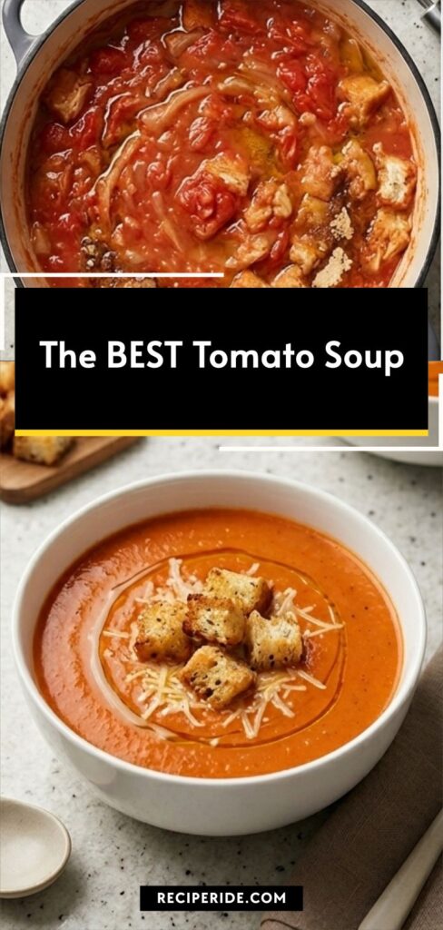 The BEST Tomato Soup