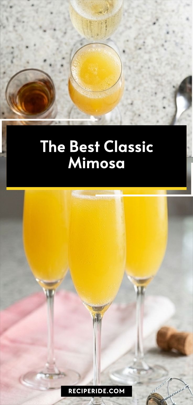 The Best Classic Mimosa