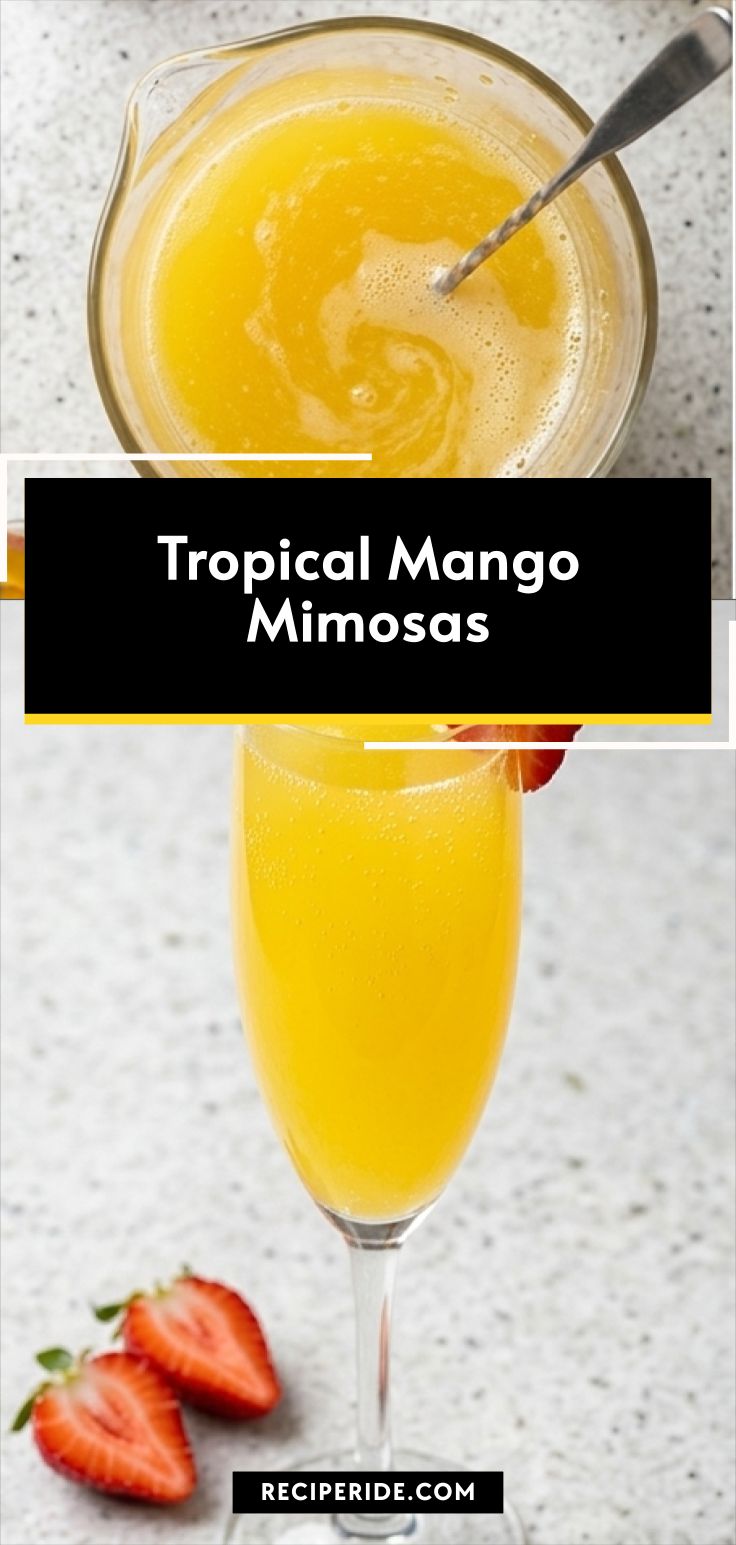Tropical Mango Mimosas