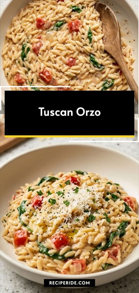 Tuscan Orzo