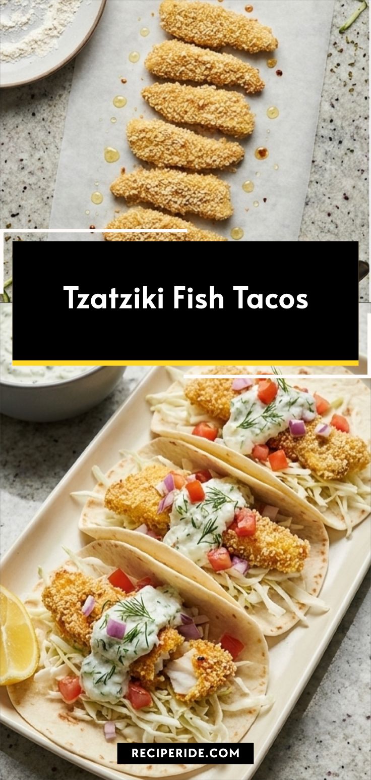 Tzatziki Fish Tacos