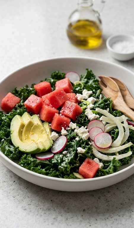 Watermelon-Feta-Salad-with-Avocado---Kale-pin1